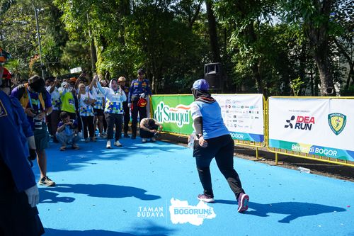 Race photo from Taman Budaya x BOGORUN 2025