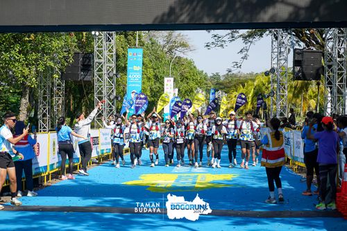 Race photo from Taman Budaya x BOGORUN 2025