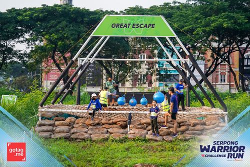 Race photo from SERPONG WARRIOR CHALLENGE RUN