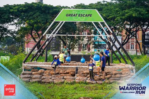 Race photo from SERPONG WARRIOR CHALLENGE RUN