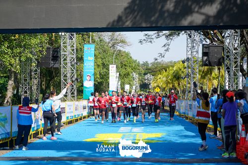 Race photo from Taman Budaya x BOGORUN 2025