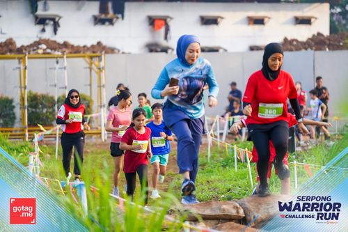 Race photo from SERPONG WARRIOR CHALLENGE RUN