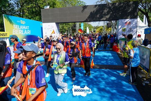 Race photo from Taman Budaya x BOGORUN 2025