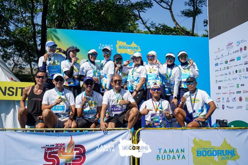 Race photo from Taman Budaya x BOGORUN 2025