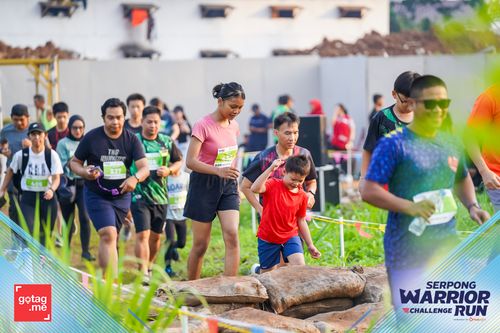 Race photo from SERPONG WARRIOR CHALLENGE RUN