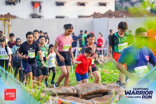 Race photo from SERPONG WARRIOR CHALLENGE RUN