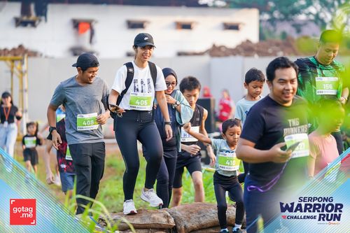 Race photo from SERPONG WARRIOR CHALLENGE RUN