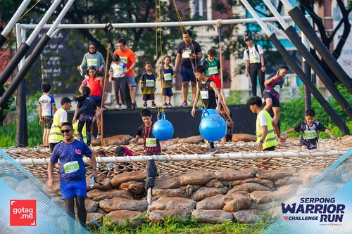 Race photo from SERPONG WARRIOR CHALLENGE RUN