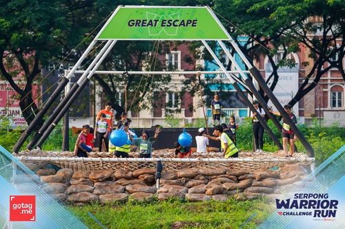 Race photo from SERPONG WARRIOR CHALLENGE RUN