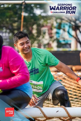 Race photo from SERPONG WARRIOR CHALLENGE RUN