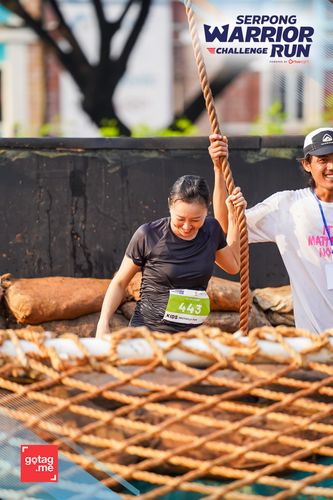 Race photo from SERPONG WARRIOR CHALLENGE RUN