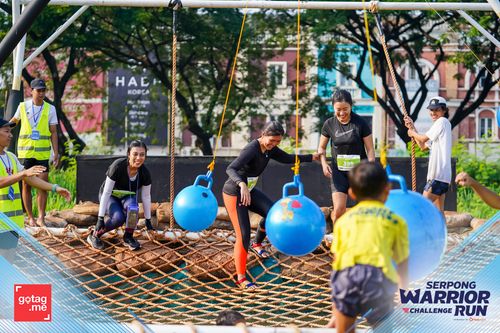 Race photo from SERPONG WARRIOR CHALLENGE RUN