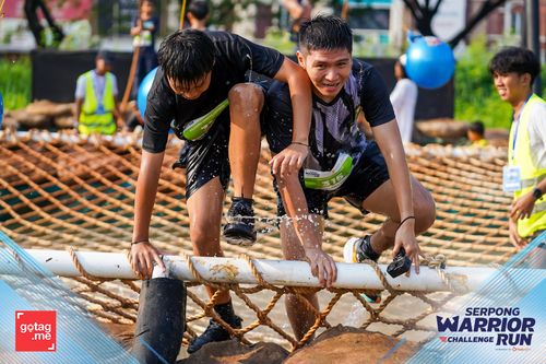 Race photo from SERPONG WARRIOR CHALLENGE RUN