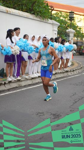 Race photo from Mangkunegaran Run 2025