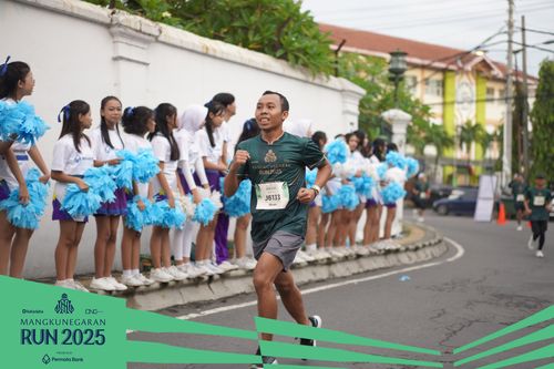 Race photo from Mangkunegaran Run 2025