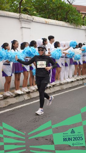 Race photo from Mangkunegaran Run 2025