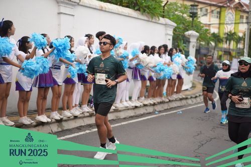 Race photo from Mangkunegaran Run 2025