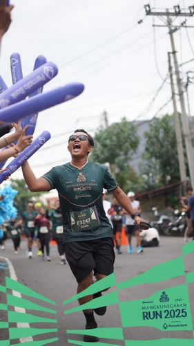 Race photo from Mangkunegaran Run 2025
