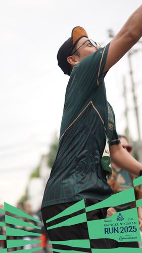 Race photo from Mangkunegaran Run 2025