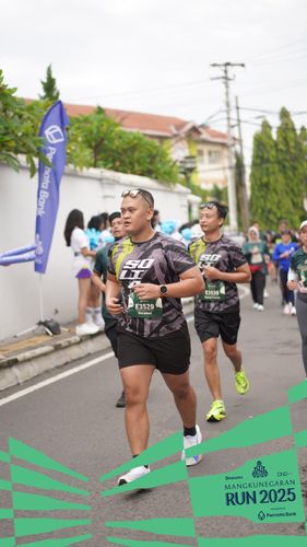 Race photo from Mangkunegaran Run 2025