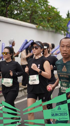 Race photo from Mangkunegaran Run 2025