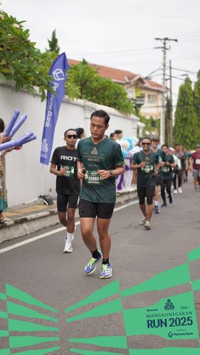 Race photo from Mangkunegaran Run 2025