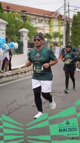 Race photo from Mangkunegaran Run 2025