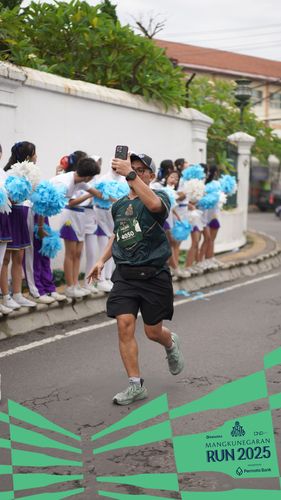 Race photo from Mangkunegaran Run 2025