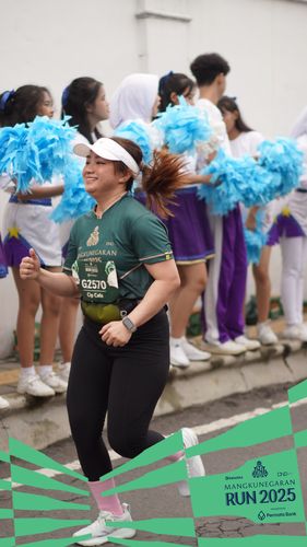Race photo from Mangkunegaran Run 2025