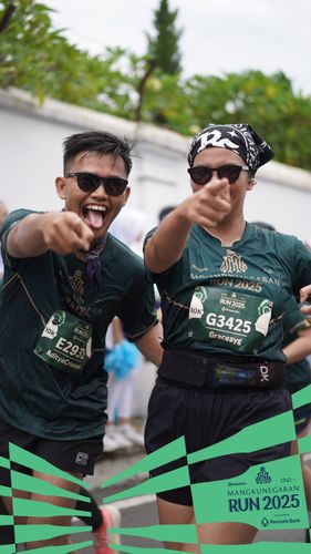 Race photo from Mangkunegaran Run 2025
