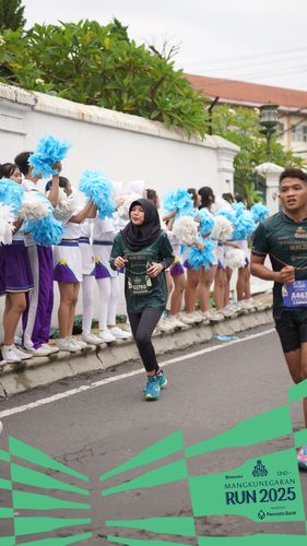 Race photo from Mangkunegaran Run 2025