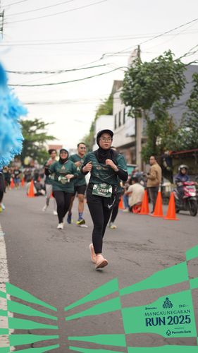 Race photo from Mangkunegaran Run 2025
