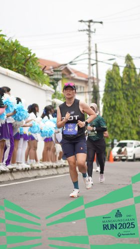 Race photo from Mangkunegaran Run 2025
