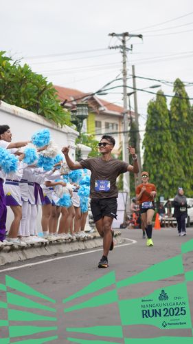 Race photo from Mangkunegaran Run 2025
