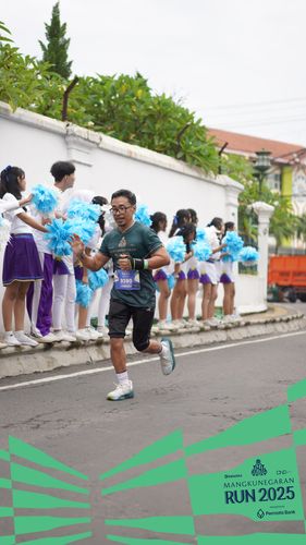 Race photo from Mangkunegaran Run 2025