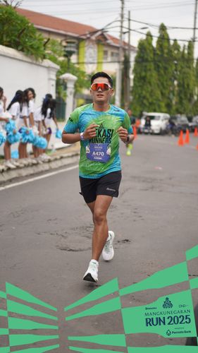 Race photo from Mangkunegaran Run 2025