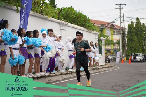 Race photo from Mangkunegaran Run 2025