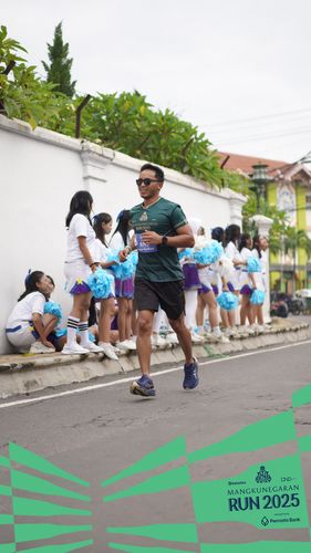 Race photo from Mangkunegaran Run 2025