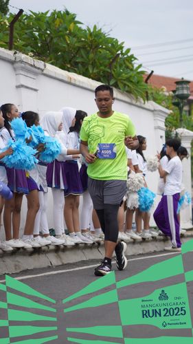 Race photo from Mangkunegaran Run 2025