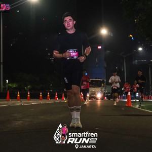 Race photo from SMARTFREN RUN 2026