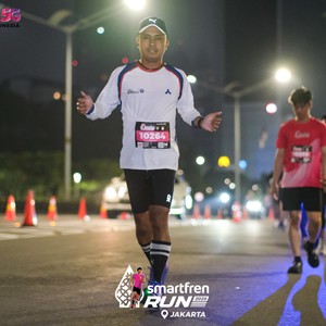 Race photo from SMARTFREN RUN 2026