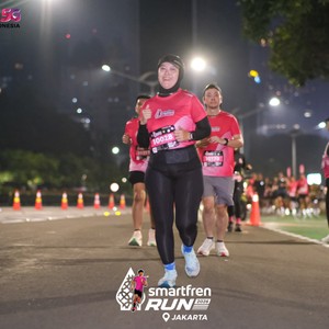 Race photo from SMARTFREN RUN 2026