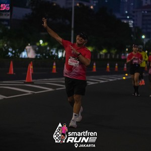 Race photo from SMARTFREN RUN 2026