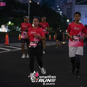 Race photo from SMARTFREN RUN 2026