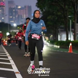 Race photo from SMARTFREN RUN 2026