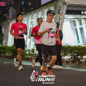 Race photo from SMARTFREN RUN 2026