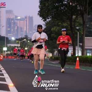 Race photo from SMARTFREN RUN 2026