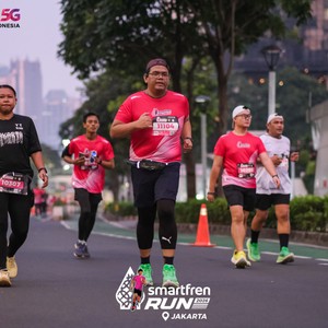 Race photo from SMARTFREN RUN 2026