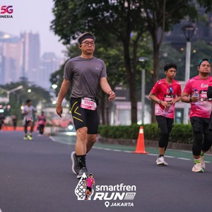 Race photo from SMARTFREN RUN 2026
