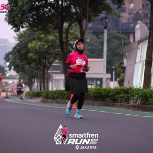 Race photo from SMARTFREN RUN 2026